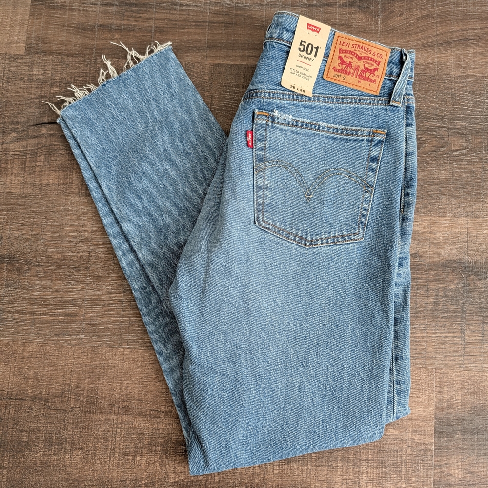 Levi's 501 Blue Jeans